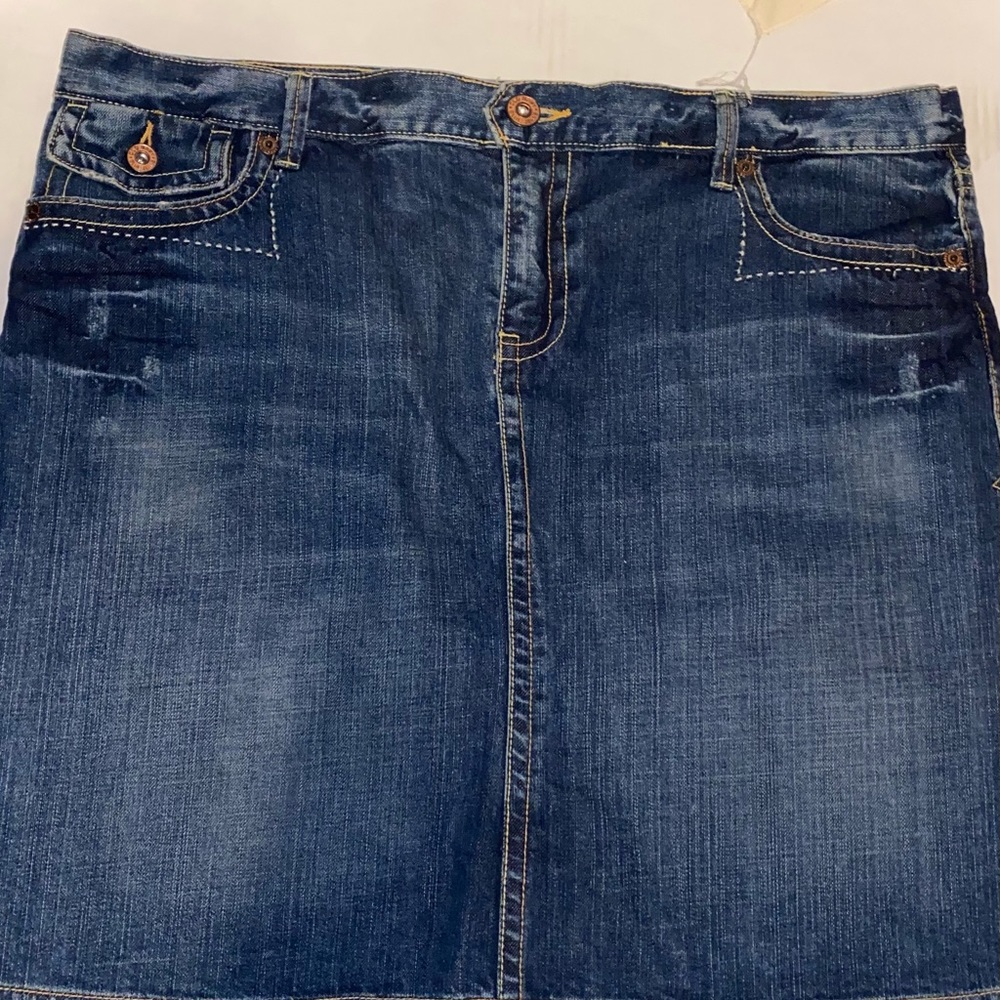 Old navy jean skirt